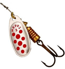 Блесна Mepps Aglia Decorees Silver/Red Dots