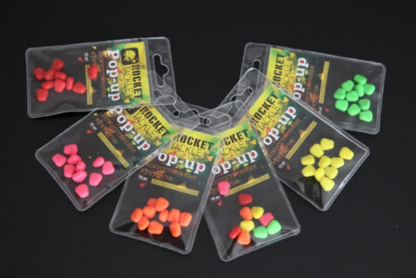 Искуственная насадка Rocket Tackle Pop-Up кукуруза жёлтая