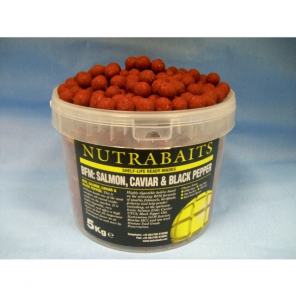 Бойл Nutrabaits SALMON, CAVIAR &amp; BLAK PEPPER 15мм 5кг