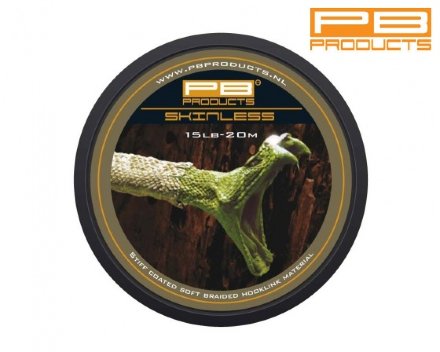 Поводочний матеріал PB Products Skinless Silt (іл) 20m