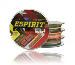 Шнур Bratfishing Espirit Zebra 8X Multicolor 100m 0,06mm 5,50 kg