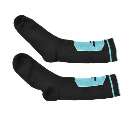 Шкарпетки трекінгові Extra Heat Merino Wool Higth BlackBlue