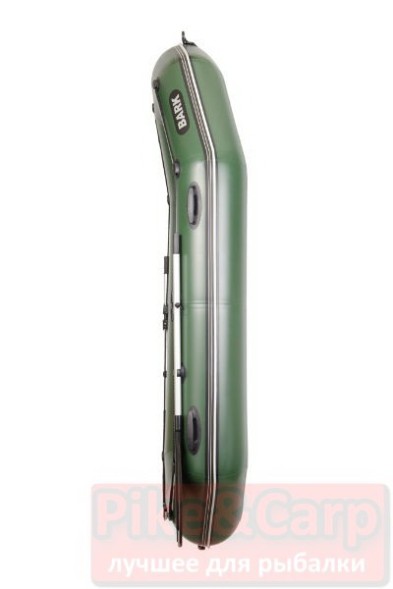 Надувная лодка Bark B-280Р гребная трёхместная с привальным брусом