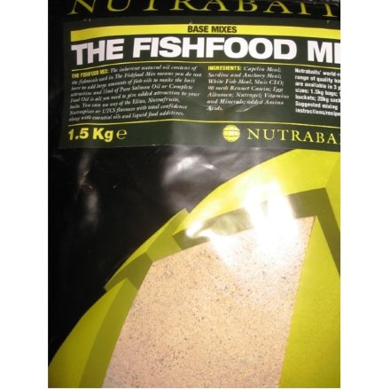 Базовая смесь Nutrabaits Fish Food Mix 1,5кг
