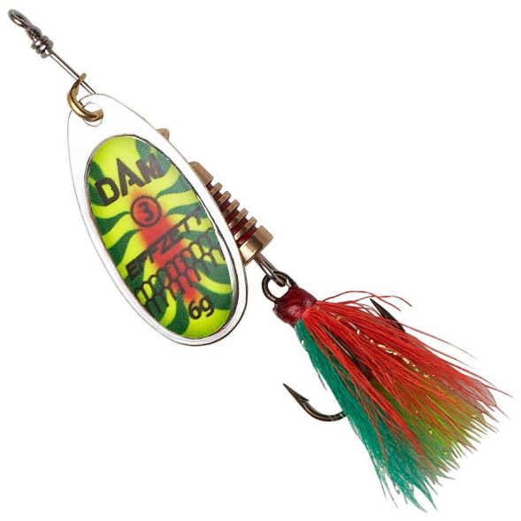 Блешня-вертушка DAM Effzett Standart з борідкою 3гр (fire shark)