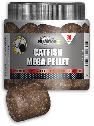 Пеллетс на сома Carp Zoom Predator-Z Catfish Mega Pellet 30mm, 230g, fish-meat