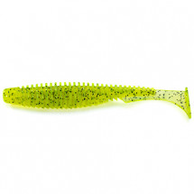 Силикон FishUp U-Shad 3&quot; #055 - Chartreuse/Black (9шт)