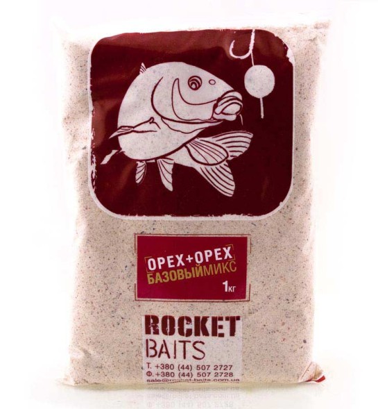 Базовая смесь Rocket Baits Орех+Орех 1кг