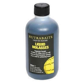 Жидкая питательная добавка Nutrabaits LIQUID MOLASSES (раствор мелассы) 1л