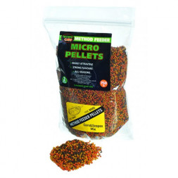 Пеллетс Technocarp Method Feeder Micro Pellets Corn & Scopex mix 750g