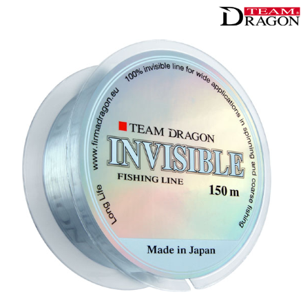 Волосінь Team Dragon Invisible 150m 0.18mm 4.10kg