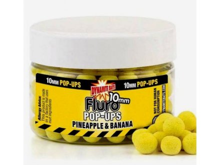 Бойл Dynamite Baits Pineapple &amp; Banana Fluro Pop Up 10 mm