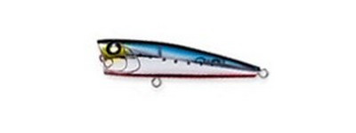 Воблер YO-ZURI  F941  Silver POP 75мм  HHS 
