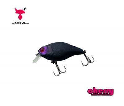 Воблер Jackall Cherry 44мм 6,2г Mat Black Floating