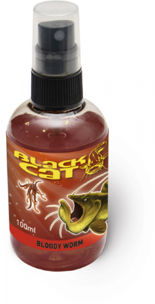 Спрей Black Cat Dip Flavour Spray rot Bloody Worm 100ml