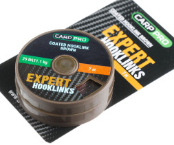 Повідковий матеріал в оболонці Carp Pro 15lb 7м коричневий