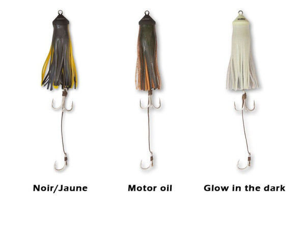 Приманка кальмар Black Cat Smelly Teaser 160g