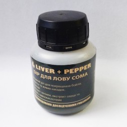 Дип на сома MONSTER CAT Liver+Pepper Dip 70ml