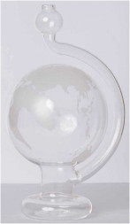 Барометр Гете настольный, в виде Земного шара высота 15 см