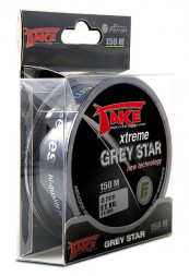 Леска Lineaeffe Take Xtreme GREY STAR 150м 0.138мм FishTest-2.8кг (серая) Made in Japan