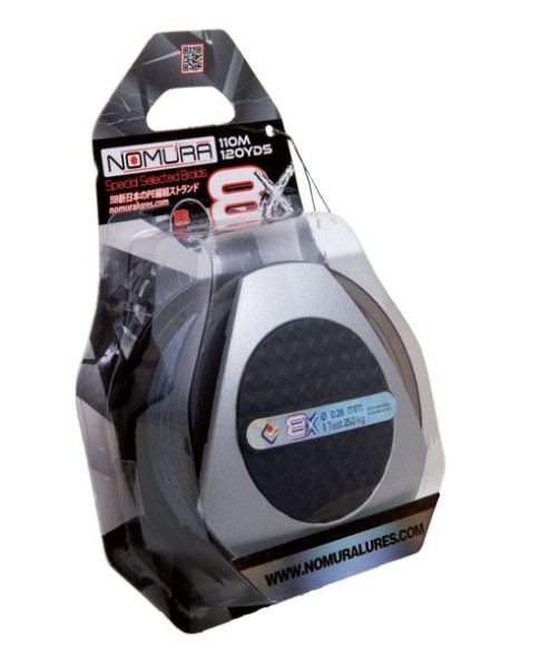 Шнур Nomura Sensum 8X Braid 110м(120yds) 0.16мм 16кг цвет-gray (серый)