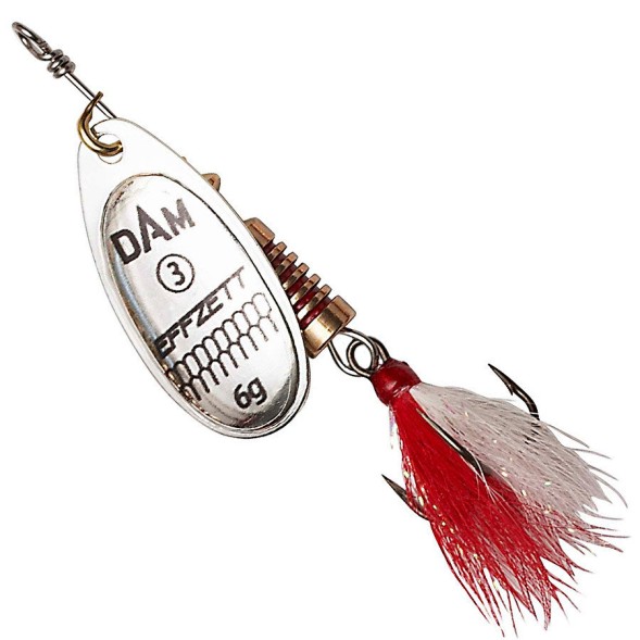 Блешня-вертушка DAM Effzett Standart з борідкою 3гр (silver)