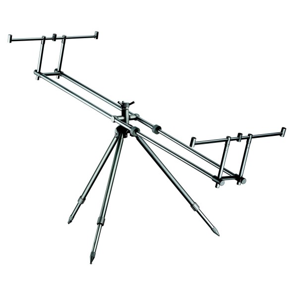Подставка DAM Alu Rod Pod Gunsmoke для 3 удилищ