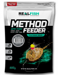 Прикормка Real Fish Method Halibut 800g