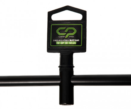 Буз-бар на 3 вудлища Carp Pro 3 Rod Adjustable Buzz Bar 30-50см