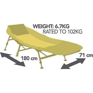 Розкладачка JRC Cocoon X-Lite 3 Leg