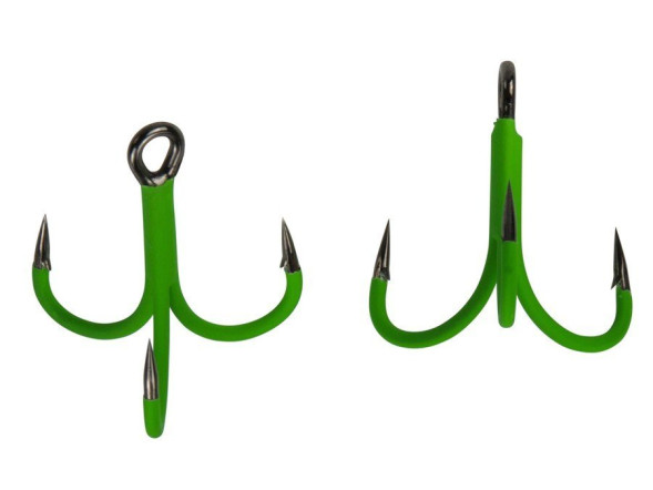 Гачок-трійник DAM MADCAT A-Static Treble Hook 6Х №1/0