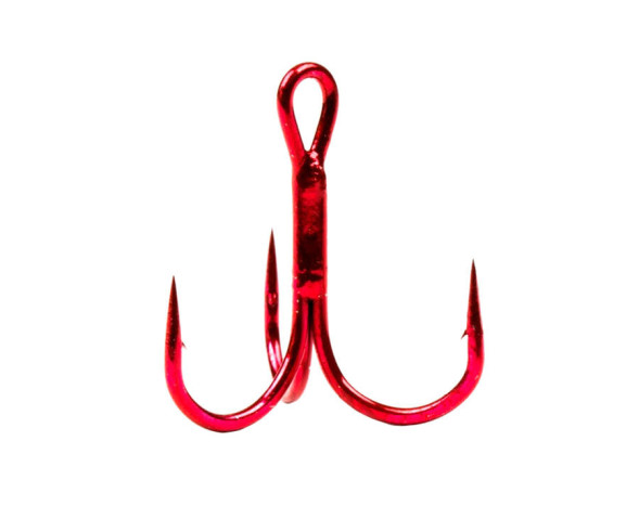 Крючок-тройник Owner ST-36RD Красный