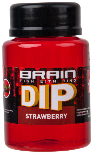Дип для бойлов Brain F1 Strawberry (клубника) 100ml