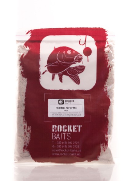 Базовая смесь Rocket Baits Pop-Up Mix (рыбный) 0,2кг