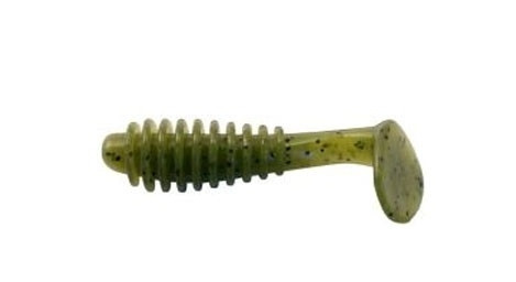 Съедобный cиликон Reins BUBBLING SHAD 2" 001 Watermelon Seed 12шт (5см)