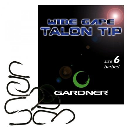 Крючок Gardner Wide Gape Talon Tip Barbed #2 (10шт)