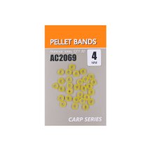 Гумки на пеллетс Orange Pellet bands 4mm 30шт