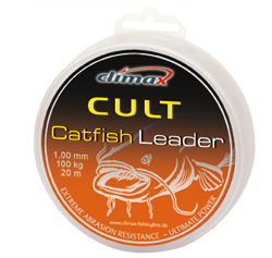 Повідковий матеріал Climax Cult Catfish Leader 20m 1.30mm коричневий