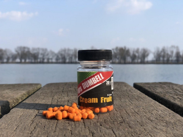 Бойлы Rocket Baits Dumbell Pop Up Cream Fruit 6*8 mm 15g