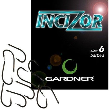 Крючок Gardner Incizors Barbed (10шт)
