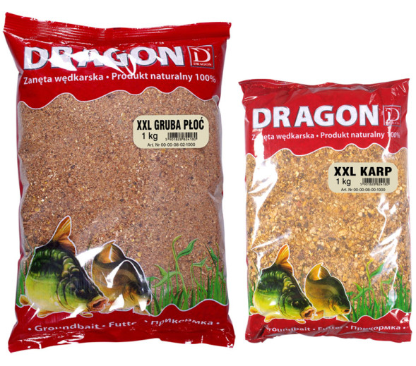 Прикормка Dragon XXL Плотва 1 kg