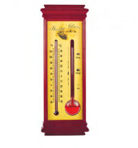 Барометр Гете настінний + термометр висота 28 см