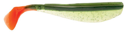 Мягкая приманка Cormoran Cora-Z Turbotail 8cm green/red baubles