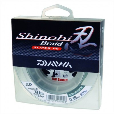 Шнур Daiwa Shinobi Braid 0,12mm Dark Green