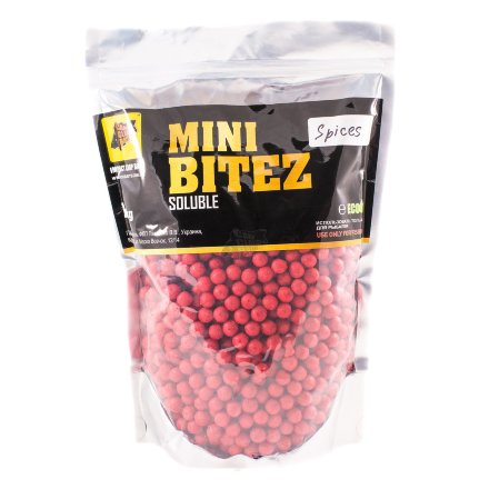 Пылящие бойлы CC Baits Mini Bitez Spices 10мм 1кг