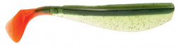 Мягкая приманка Cormoran Cora-Z Turbotail 10cm green/red baubles