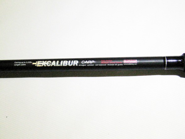 Вудилище Bratfishing Excalibur Carp 3,30 m, 3,0 Lbs 3ps