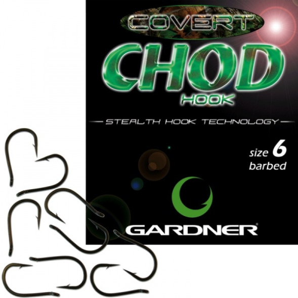 Крючок Gardner Covert Chod Hooks Barbed Size 5 (10шт)