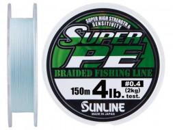 Шнур Sunline New Super PE 150м 0.235мм 10кг блакитний