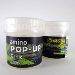 Бойлы amino POP-UP Grandcarp GARLIC (ЧЕСНОК) Ø10 мм 15 шт. (PUP025)